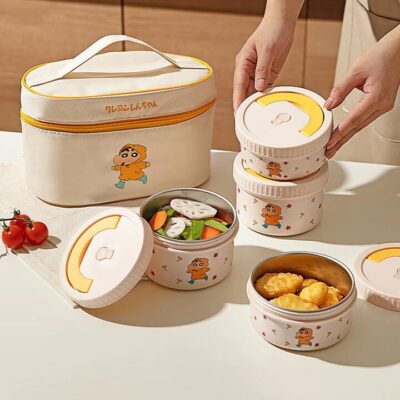 Modern SweetHome Stainless Steel Insulated Lunch Box - 600ml
