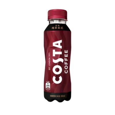 Costa Low-Sugar Americano Coffee Drink – 300 mL × 2