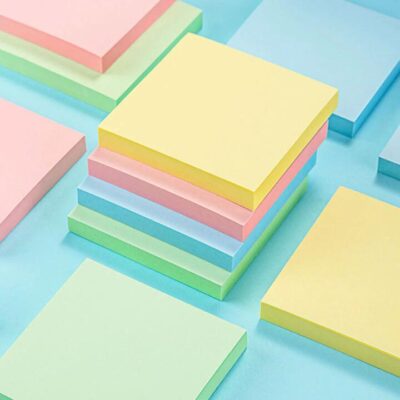 Deli Sticky Notes 76*76mm - 400 Sheets/Pack X3