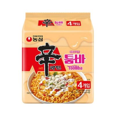 Nongshim Spicy Cheese Stir-Fried Noodles 4-Pack 544g