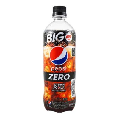 Pepsi Zero Calorie BIG Cola - 600ml