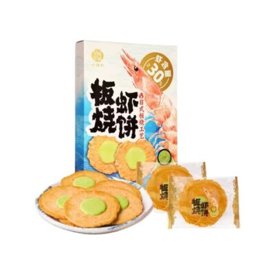 Xu Fu Ji Wasabi Flavored Grilled Shrimp Crackers - 288g