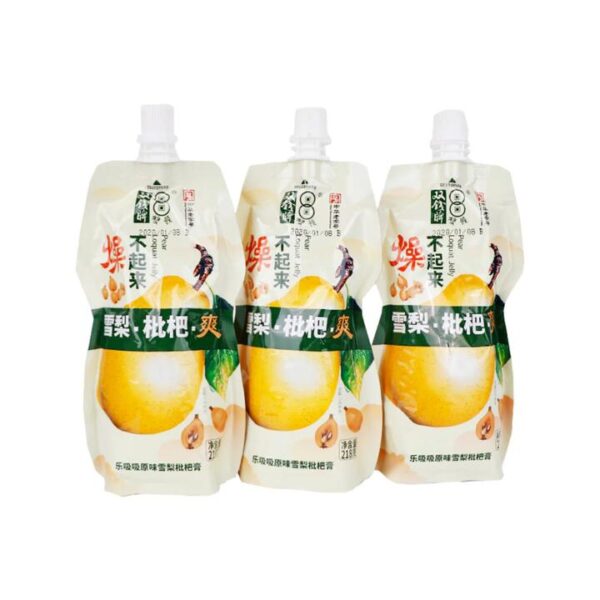 Double Coin Original Pear and Loquat Jelly - 218g x 3 Packs