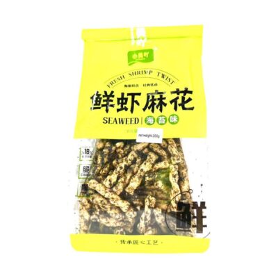 Xiaomeiya Fresh Shrimp Twist Seaweed Flavor - 300g