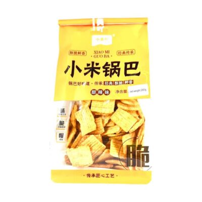 Xiaomeiya Sweet and Spicy Rice Crackers - 280g