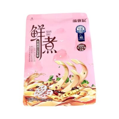 Zaoshiji Fresh Cooked Potato Wide Noodles Spicy Hot Pot Flavor - 362g