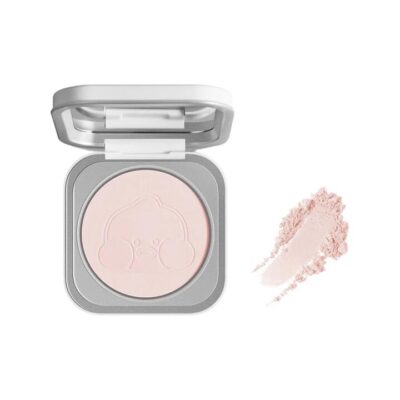 Menow Dudu Duck Skin Nourishing Powder Compact #P03 Vitality Pink - 7g