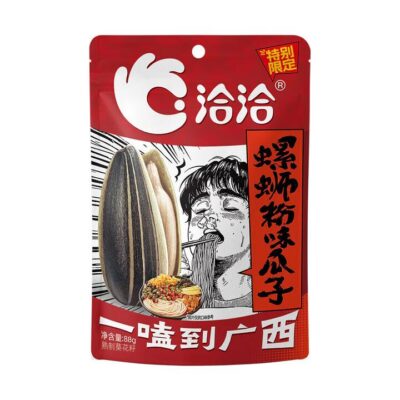 Qiaqia Sunflower Seeds, Snail Noodle Flavor, 88g