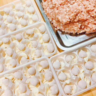 Dollar's Kitchen Handmade Fish Ball and Pork Wontons - 15 Pieces, 220g