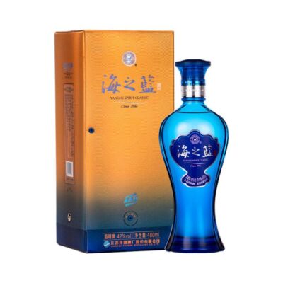 Yanghe Blue Classic Ocean Blue Mellow Baijiu 46% 480ml