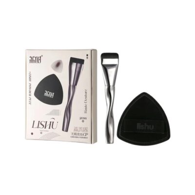 Lishu Flawless Base Makeup Black Pineapple Puff Brush Set