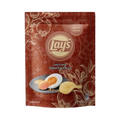 Lay's Lava Salted Egg Flavor Chips - 450g