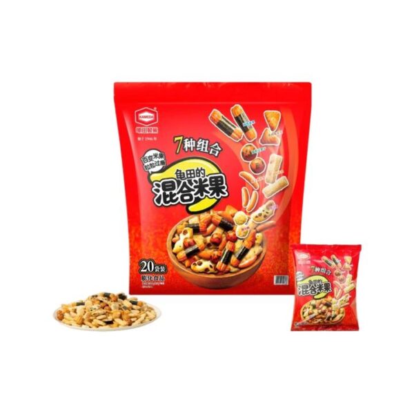 Kameda Mixed Rice Crackers, 7 Varieties, 20 Packs - 900g