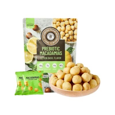 NUTHING Prebiotic Macadamias Lemon Basil Flavor - 600g
