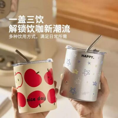 Modern Housewife Magic Girl Coffee Thermos Cup - 350ml