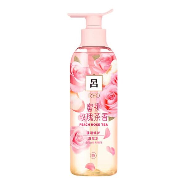 Ryo Peach Rose Tea Moisturizing Repair Shampoo - 400ml