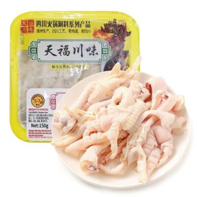 Tianfu Premium Boneless Chicken Feet, Frozen, 150g