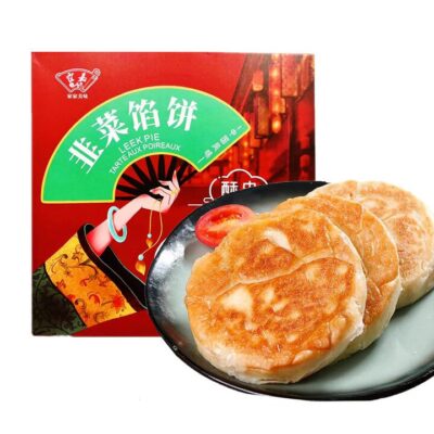 [Frozen] Huo Jia Chive Filled Pancakes 460g