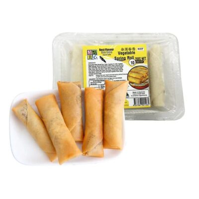 [Frozen] Exquisite Dim Sum Mixed Vegetable Spring Rolls 10pcs 350g