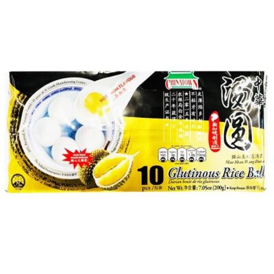 [Frozen] ChinaTown Chinese Glutinous Rice Balls with Singaporean Mao Shan Wang Durian Filling, 10pcs 200g