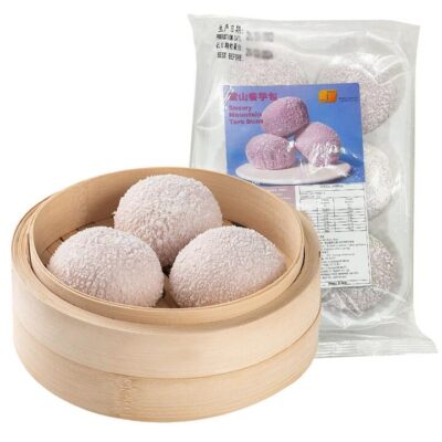 [Frozen] Fat Gee Buns, Pack of 6, Snow Mountain Taro Bun, 300g