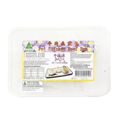[Frozen] Fuyuan Beef Pan-Fried Buns, 6pcs 230g