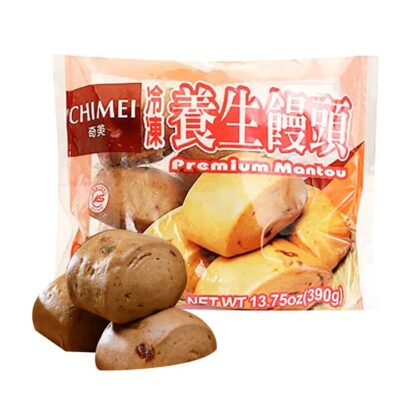 [Frozen] Chimei Health Mantou (Vegetarian Milk Flavor) - Pack of 6, 390g