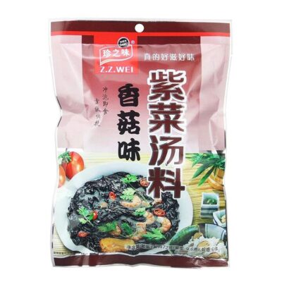 Zhenzhiwei Seaweed Soup with Mushroom Flavour 72g