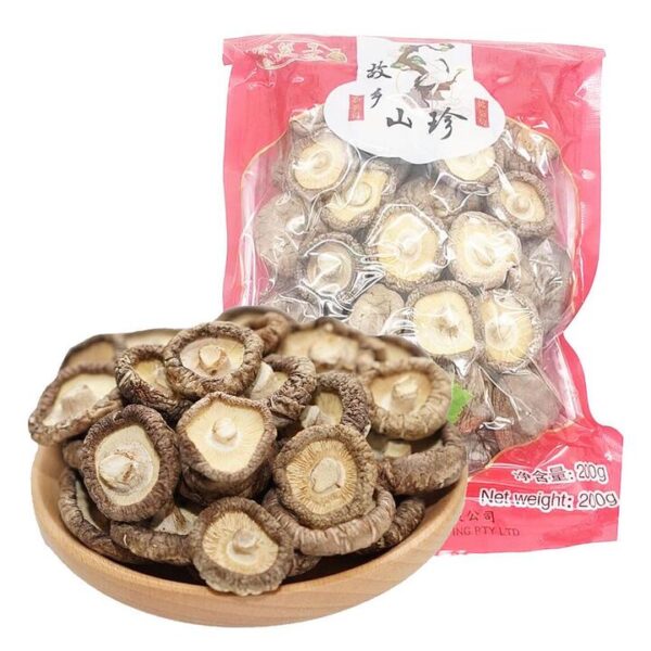 Golden Pouch Natural Thick Shiitake Mushrooms 200g