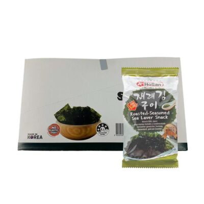 Hosan A+ Original Flavor Seaweed - 20 Packs, 80g
