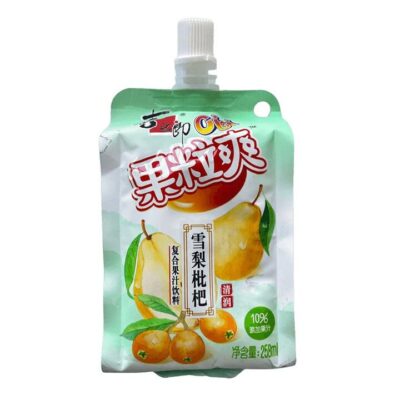Strong Food Fruit Burst Snow Pear and Loquat Drink 258ml