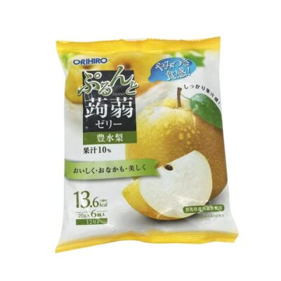 Orihiro Japanese Konjac Jelly Pear Flavour 120g