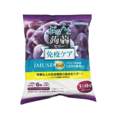 Orihiro Japanese Konjac Jelly - Kyoho Grape Flavour (with Lactobacillus) 130g