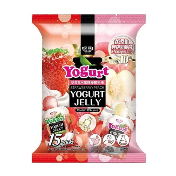 Royal Family Strawberry & Peach Jelly 300g