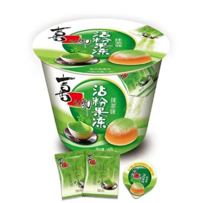 Strong Food Matcha Flavoured Jelly Candy 135g