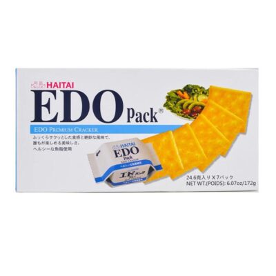 Edo Original Flavour Soda Biscuits, 7 Pack, 172g