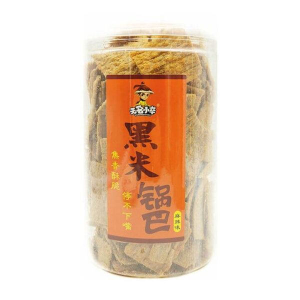 WuMingXiaoZu Black Rice Crisps - Spicy Flavor 210g