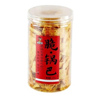 WuMingXiaoZu Crispy Rice Crackers - Spicy Szechuan Flavor 210g