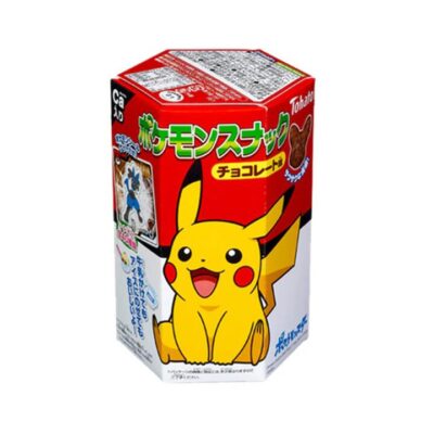 Tohato Pikachu Corn Star Chocolate Biscuits 23g