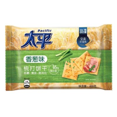 Taiping Soda Crackers with Scallion Flavour 400g