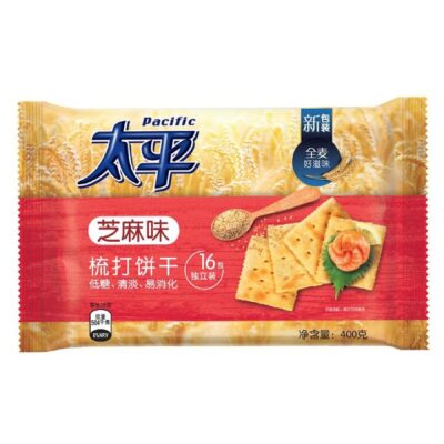 Taiping Sesame Flavoured Soda Biscuits 400g