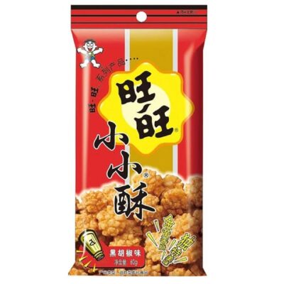 Want Want Mini Crisps Black Pepper Flavor 60g