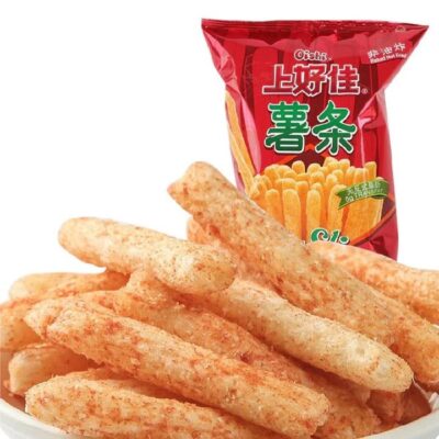 Oishi Tomato Flavoured Potato Chips 80g