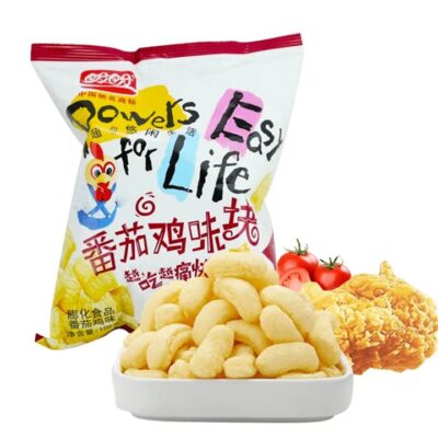 Panpan Tomato Chicken Flavoured Snack 105g
