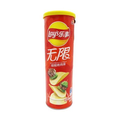 Lay's Infinity BBQ Flavour Potato Chips, 90g Tub