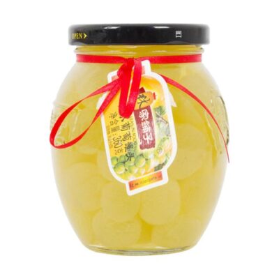 Linjia Shop Sweet Syrup Grape Canned Fruit 360g