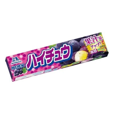 Morinaga Hi-Chew Grape Filled Soft Candy - 12 Pieces