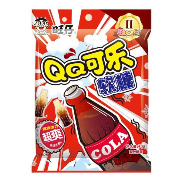 Want Want QQ Cola Flavoured Candy 70g