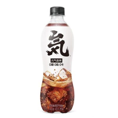Genki Forest Sparkling Water, Cola Flavour, 480ml