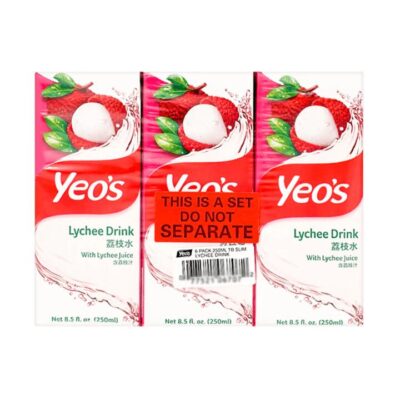 Yeo's Lychee Water 6pk*250ml
